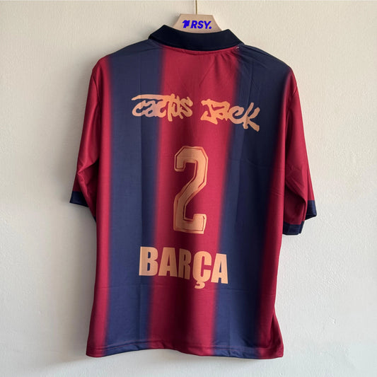 BARCELONA X TRAVIS SCOTT SPECIAL EDITION FIVESLEEVE POLO