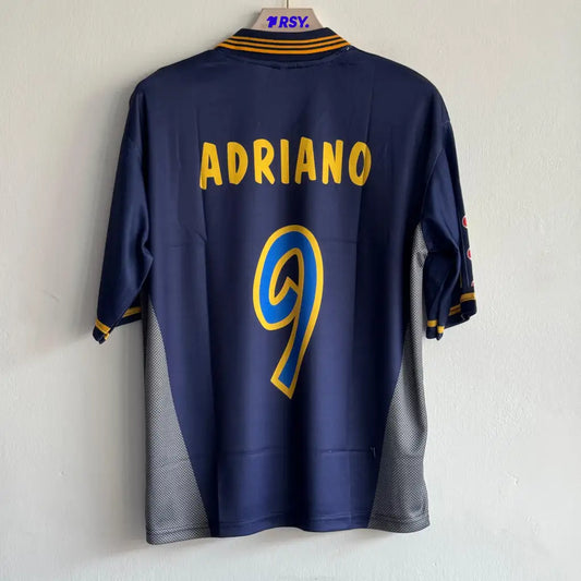 PARMA CALCIO 2001-02 THIRD KIT ADRIANO FIVESLEEVE POLO