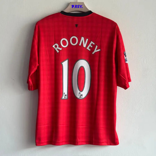 MANCHESTER UNITED 2012-13 HOME KIT ROONEY FIVESLEEVE