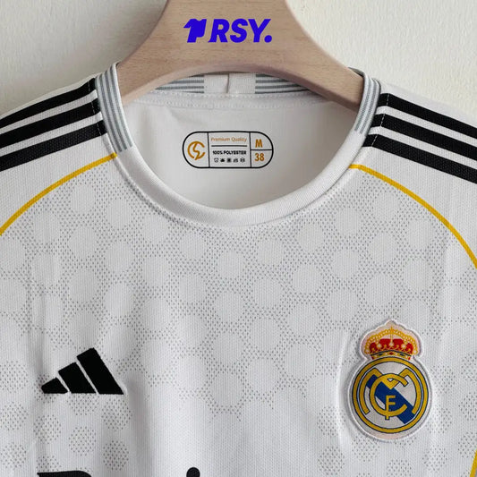 REAL MADRID 25-26 HOME KIT MBAPPE FULLSLEEVE EMBROIDERY