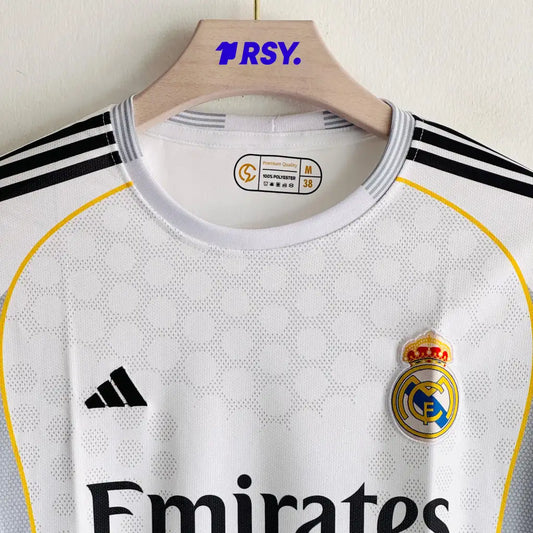REAL MADRID 25-26 HOME KIT BELLINGHAM EMBROIDERY