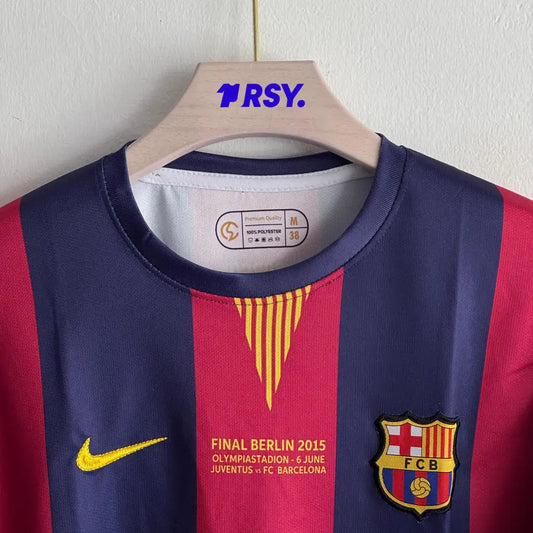 BARCELONA 2014-15 HOME KIT MESSI FULLSLEEVE EMBROIDERY