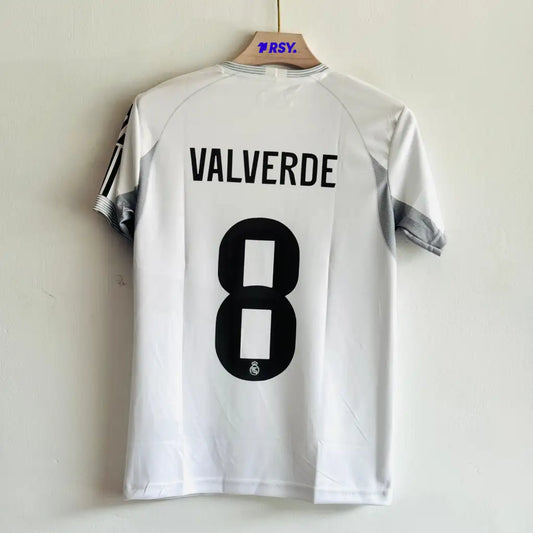 REAL MADRID 25-26 HOME KIT VALVERDE EMBROIDERY
