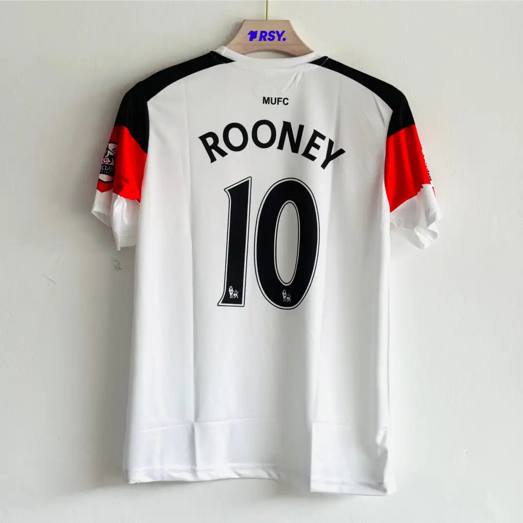 MANCHESTER UNITED 2010-11 AWAY KIT ROONEY EMBROIDERY