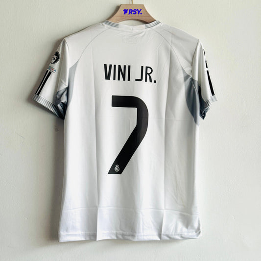 REAL MADRID 25-26 HOME KIT VINI JR EMBROIDERY