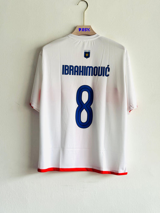 INTERMILAN 2007-08 HOME KIT IBRAHIMOVIC FIVESLEEVE