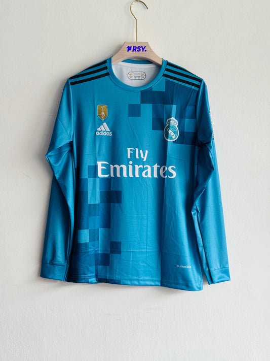 REAL MADRID 2017-18 THIRD KIT RONALDO FULLSLEEVE EMBROIDERY