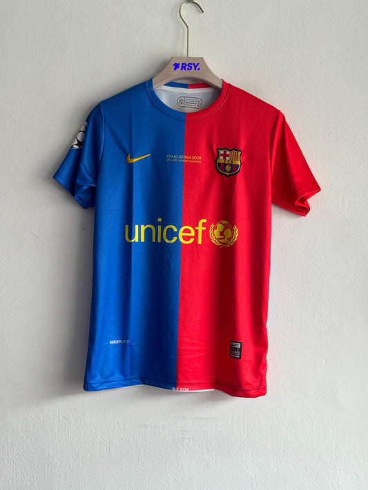 BARCELONA 2008-09 MESSI HOME KIT EMBROIDERY