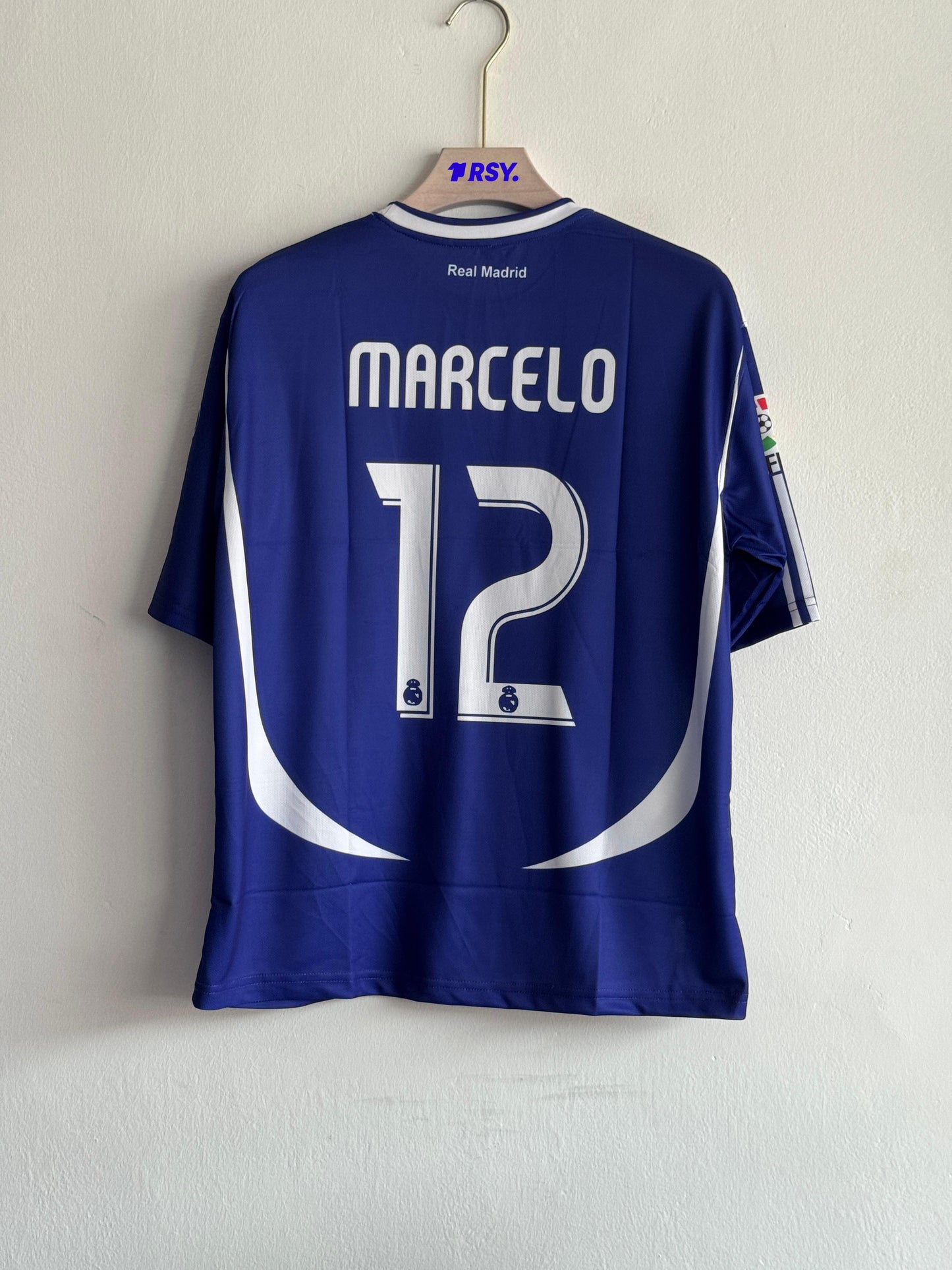 REAL MADRID 2006-07 THIRD KIT MARCELO FIVESLEEVE
