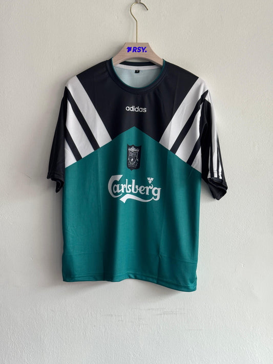 LIVERPOOL 1995-96 TRAINING KIT OWEN FIVESLEEVE