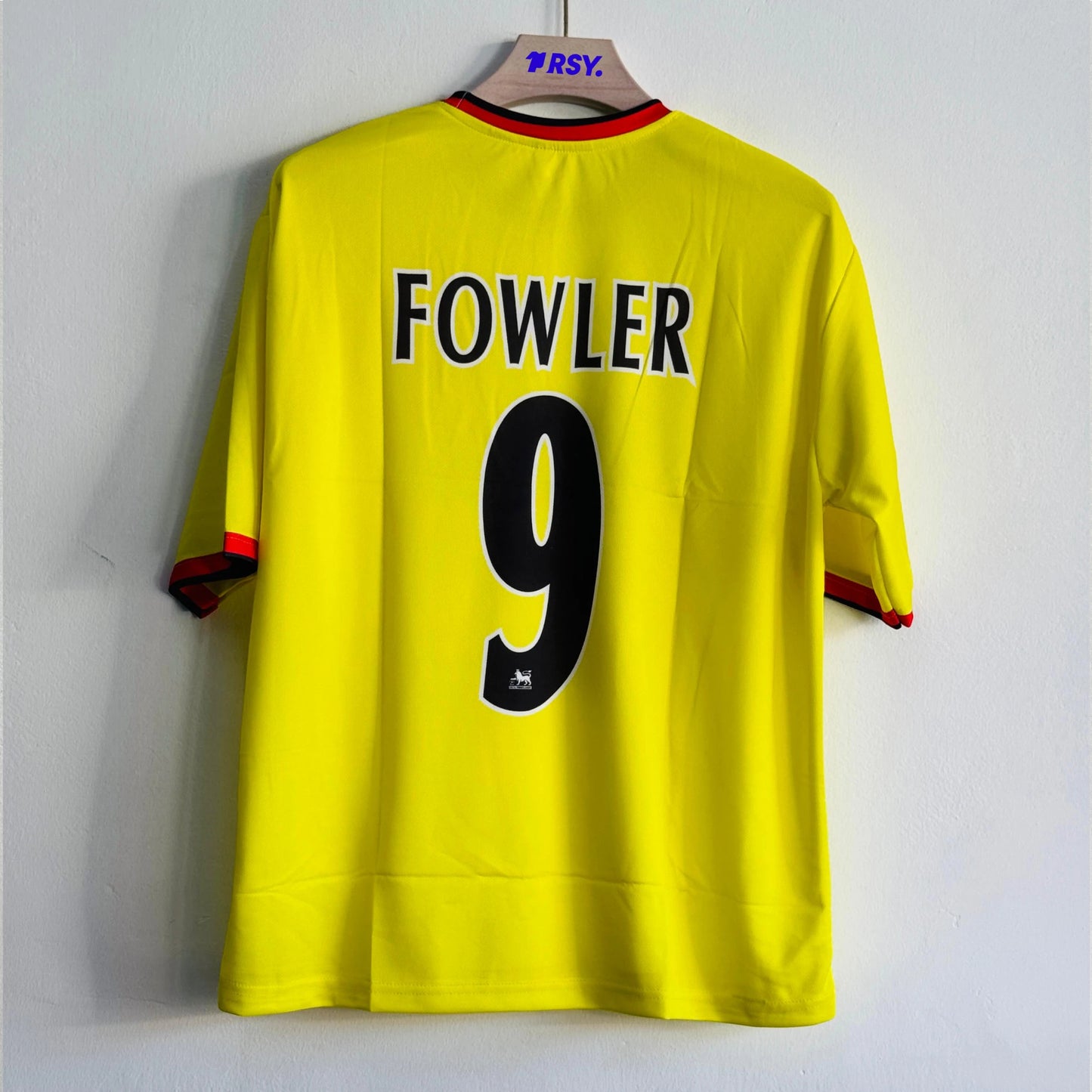 LIVERPOOL 1997-98 AWAY KIT OWEN FIVESLEEVE