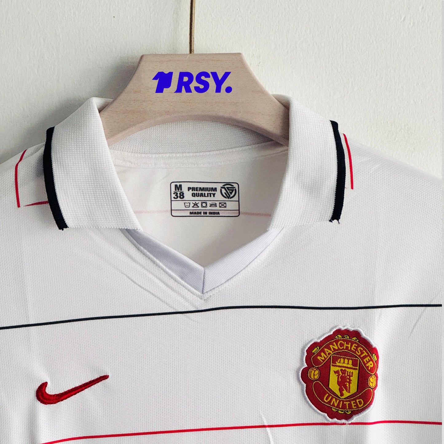 MANCHESTER UNITED 2003-04 THIRD KIT RONALDO POLO EMBROIDERY