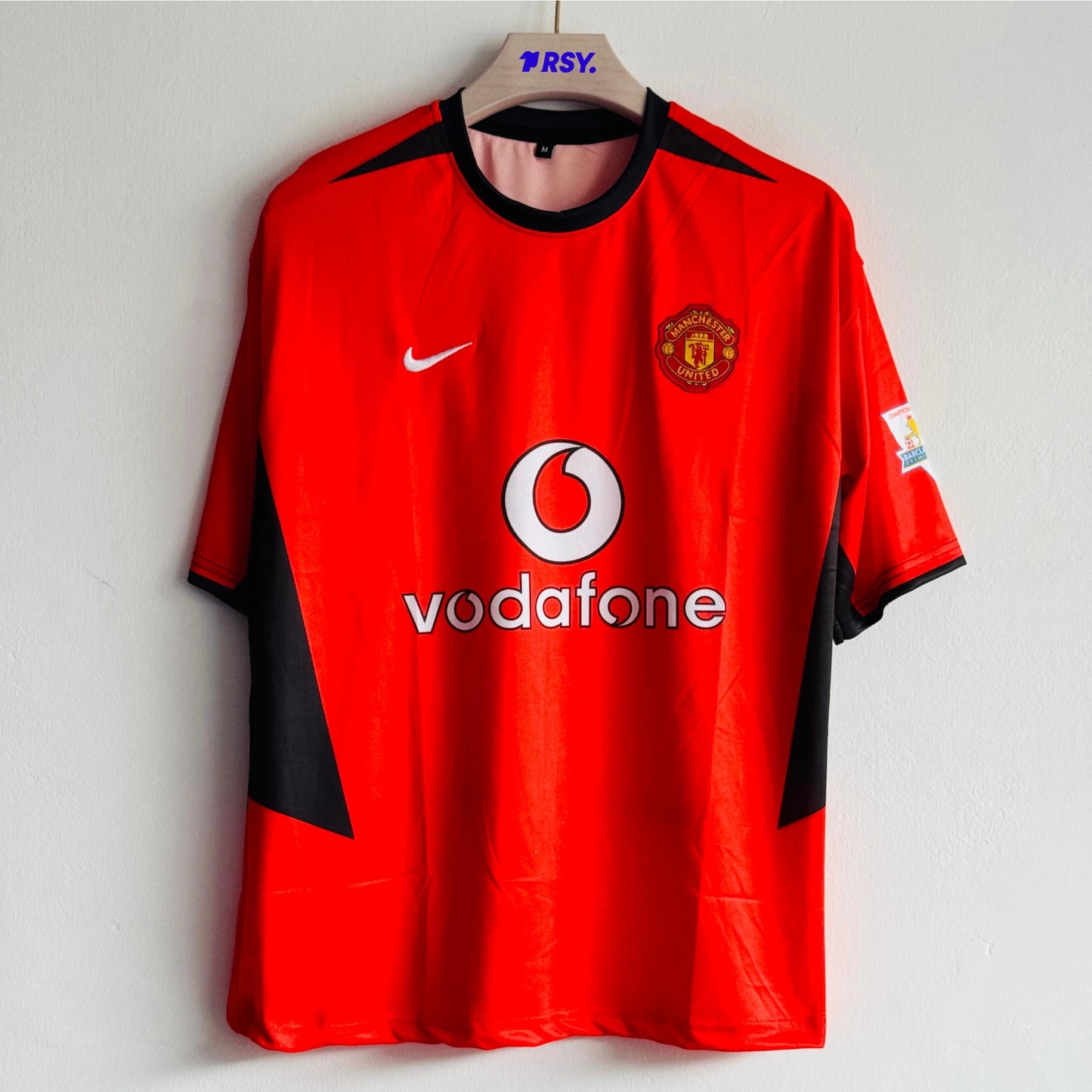 UNITED 2002-03 HOME KIT RONALDO FIVESLEEVE EMBROIDERY