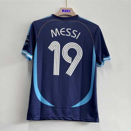 Argentina 2006-07 Lionel Messi Away Jersey