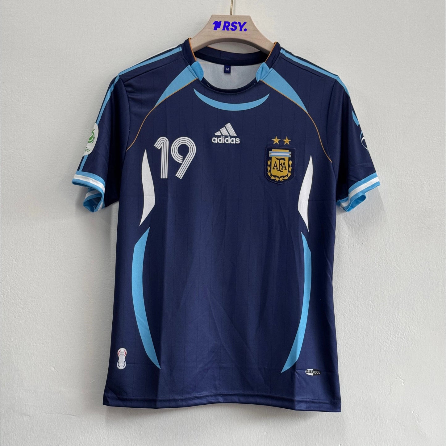 Argentina 2006-07 Lionel Messi Away Jersey