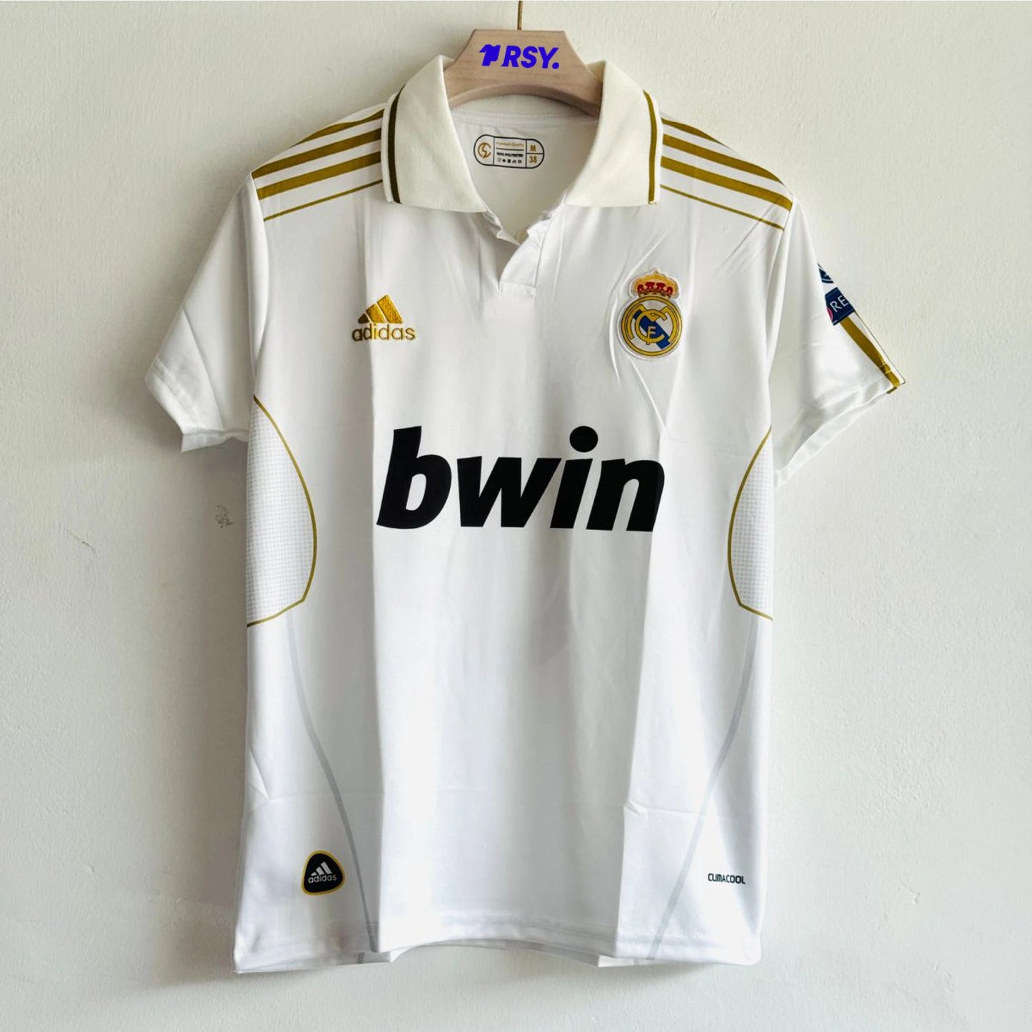 REAL MADRID 2011-12 HOME KIT OZIL POLO EMBROIDERY