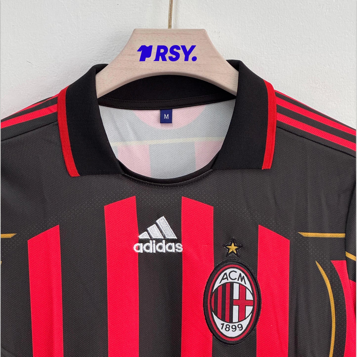 Acmilan 2006/07 home jersey Maldini full sleeve