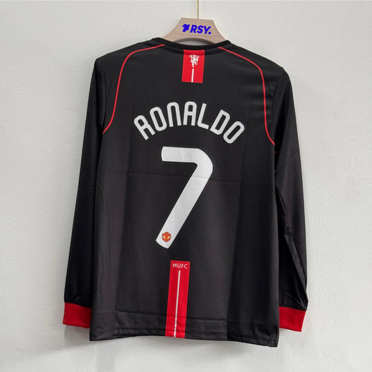 Manchester united C.Ronaldo 2007- 08 Away Full sleeve Jersey