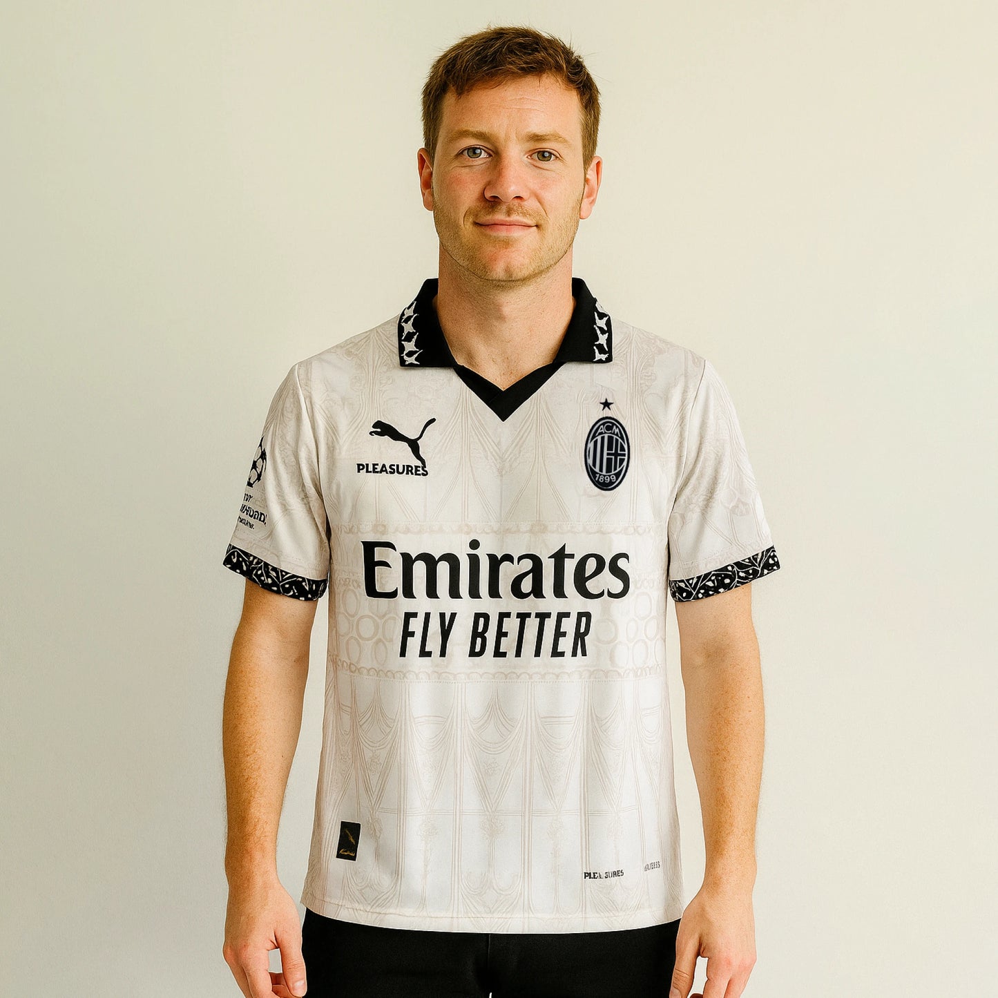 ACMILAN 2024 SPECIAL EDITION KIT MALDINI POLO EMBROIDERY