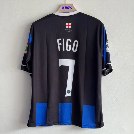 INTERMILAN 2006-07 HOME KIT FIGO FIVESLEEVE