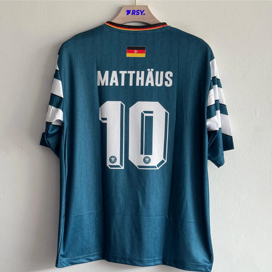 GERMANY 1996 AWAY KIT MATTHAUS FIVESLEEVE