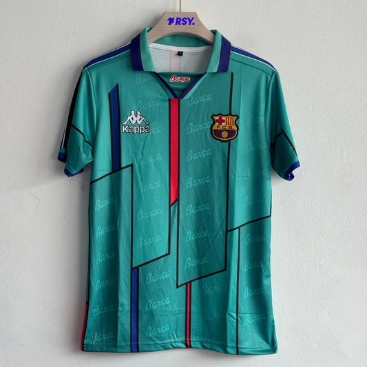 BARCELONA 1995-96 AWAY KIT RONALDO POLO EMBROIDERY