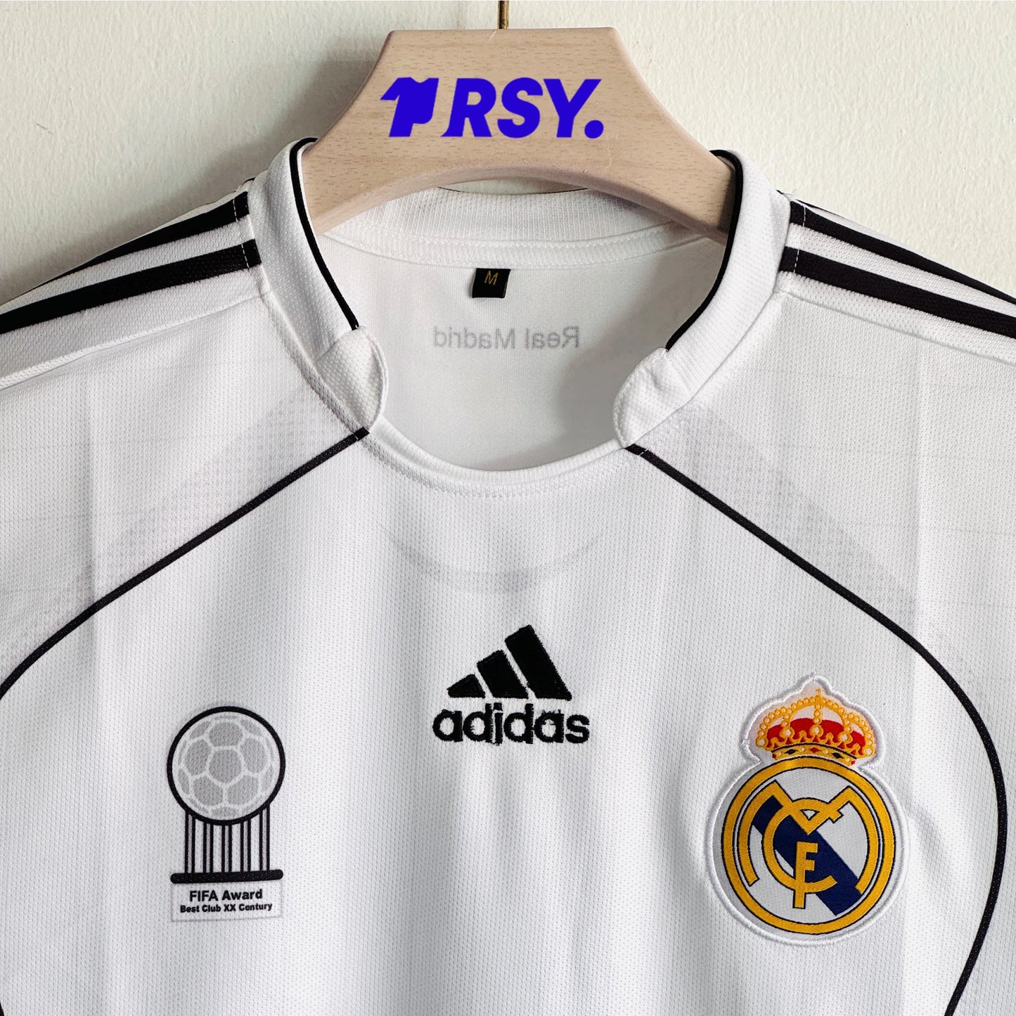 REAL MADRID 2006-07 HOME KIT CANNAVARO EMBROIDERY