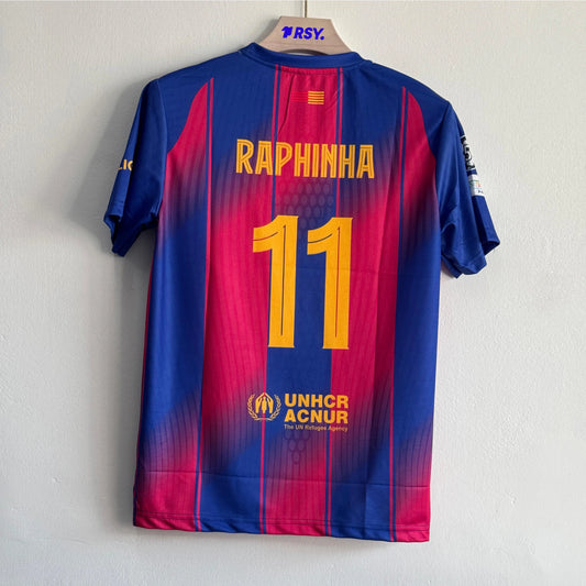 BARCELONA 25-26 HOME KIT RAPHINHA