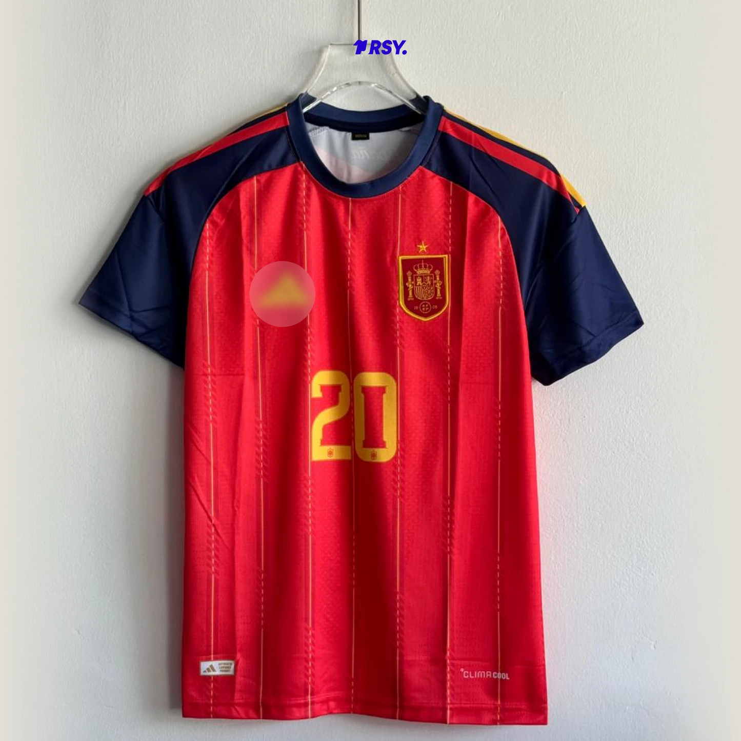 SPAIN 2026 HOME KIT PEDRI EMBROIDERY PREMIUM