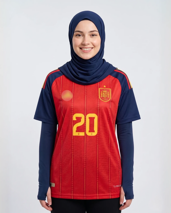 SPAIN 2026 HOME KIT PEDRI EMBROIDERY PREMIUM
