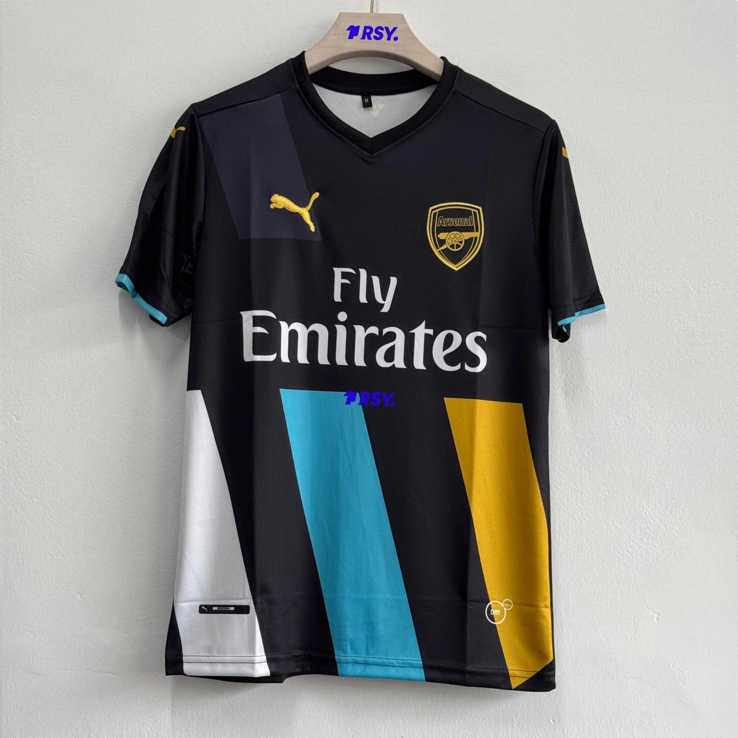 Arsenal Third Shirt 2015/16 OZIL Embroidery