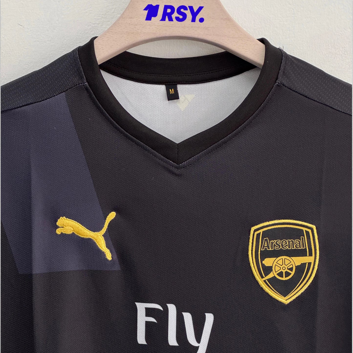 Arsenal Third Shirt 2015/16 OZIL Embroidery
