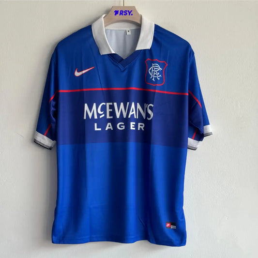RANGERS 1997-98 HOME KIT GATTUSO FIVESLEEVE POLO