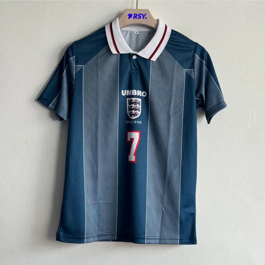 ENGLAND 1996 AWAY KIT BECKHAM POLO