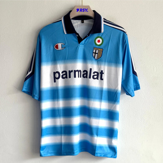 PARMA 1999-2000 GK KIT BUFFON FIVESLEEVE POLO EMBROIDERY