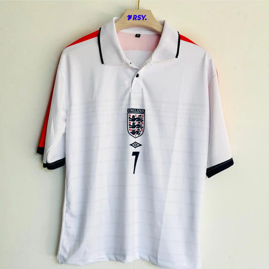 ENGLAND 1998 HOME KIT FIVESLEEVE POLO