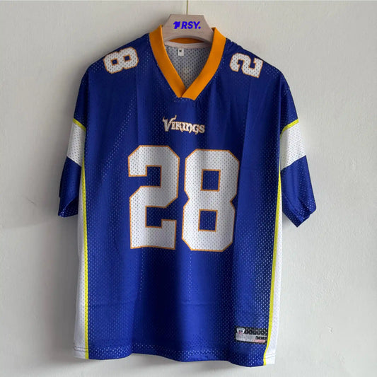 NFL MINNESOTA VIKINGS BLUE PETERSON FIVESLEEVE