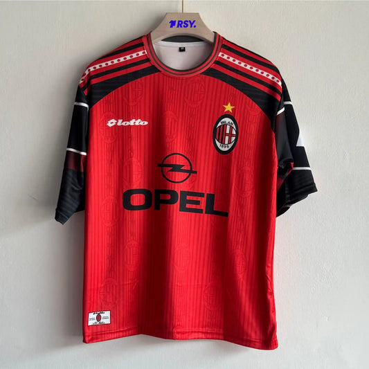 ACMILAN 1997-98 FOURTH KIT MALDINI FIVESLEEVE