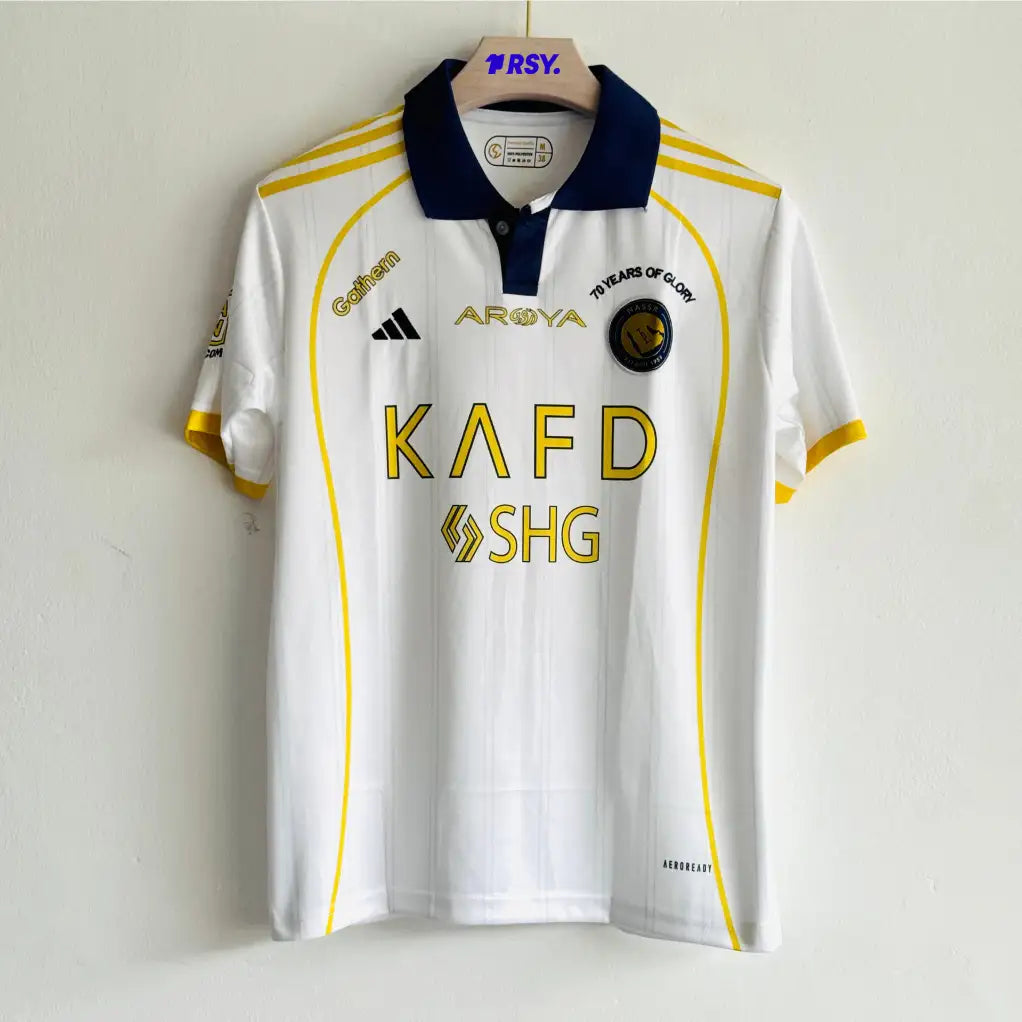 ALNASSR 25-26 THIRD KIT RONALDO POLO EMBROIDERY