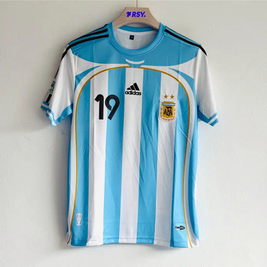 ARGENTINA 2006 HOME KIT MESSI EMBROIDERY