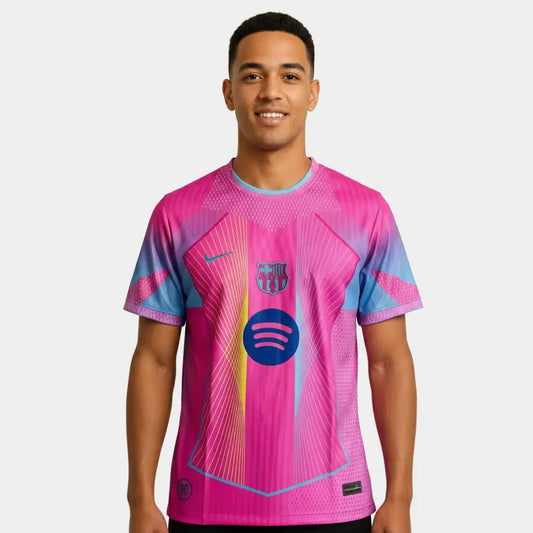 BARCELONA 25-26 PINK SPECIAL EDITION KIT LAMINE YAMAL EMBROIDERY