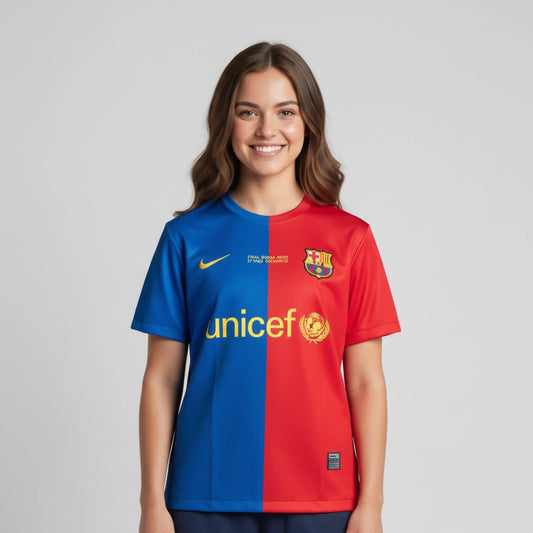 BARCELONA 2008-09 MESSI HOME KIT EMBROIDERY