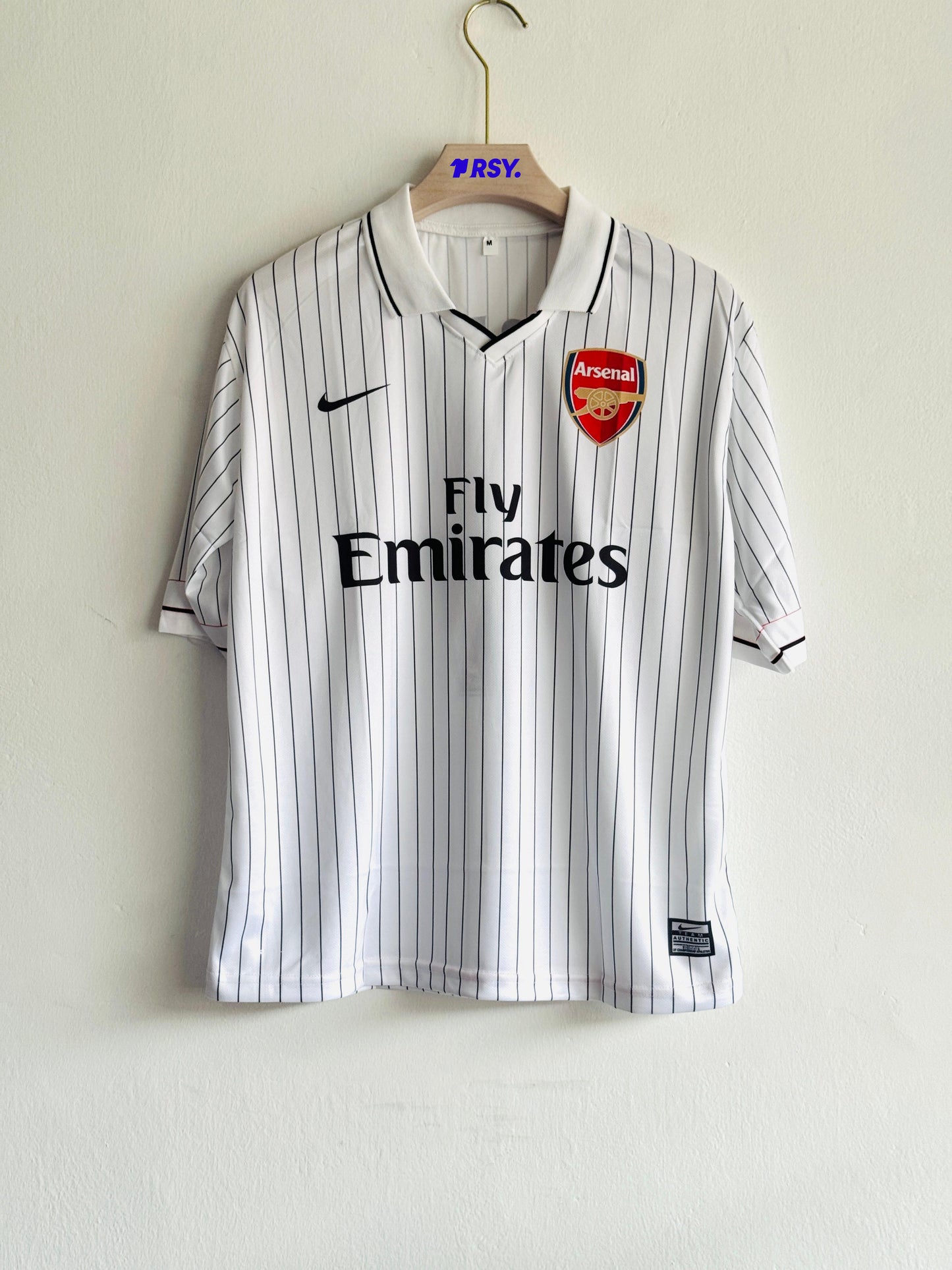 ARSANEL 2009-10 THIRD KIT FABREGAS FIVESLEEVE POLO
