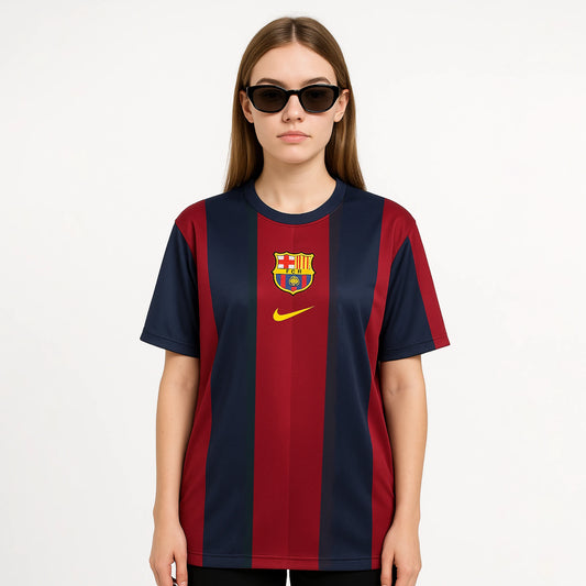 BARCELONA 1998-99 HOME KIT MESSI FIVESLEEVE