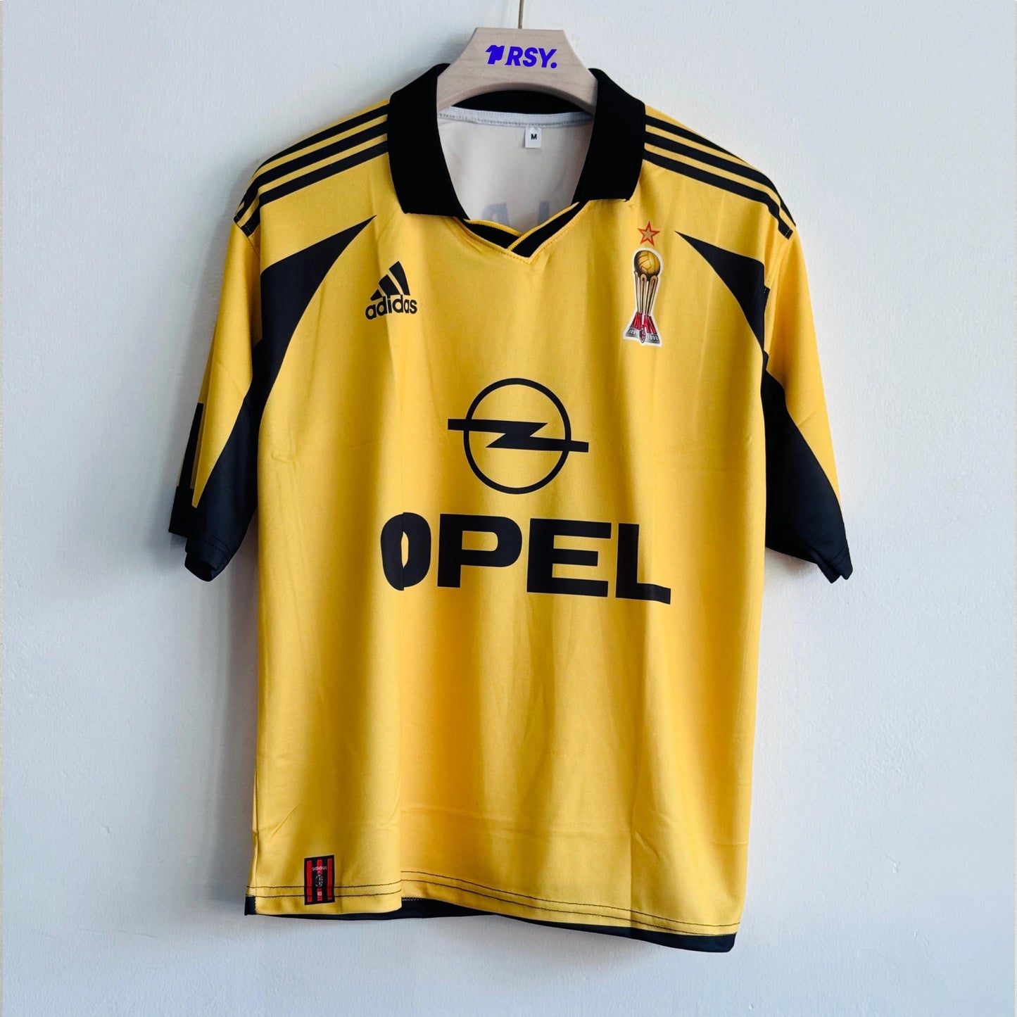 ACMILAN 1999-2000 THIRD KIT MALDINI FIVESLEEVE POLO