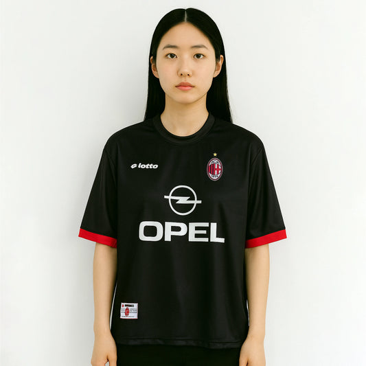 ACMILAN 1997-98 THIRD KIT MALDINI FIVESLEEVE