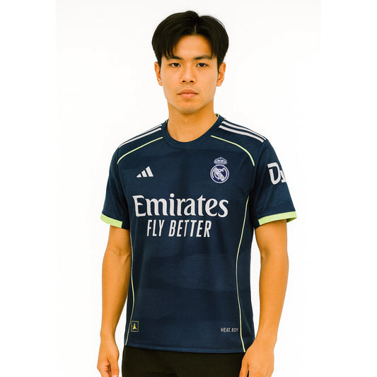 REAL MADRID 2025-26 AWAY KIT VINI JR