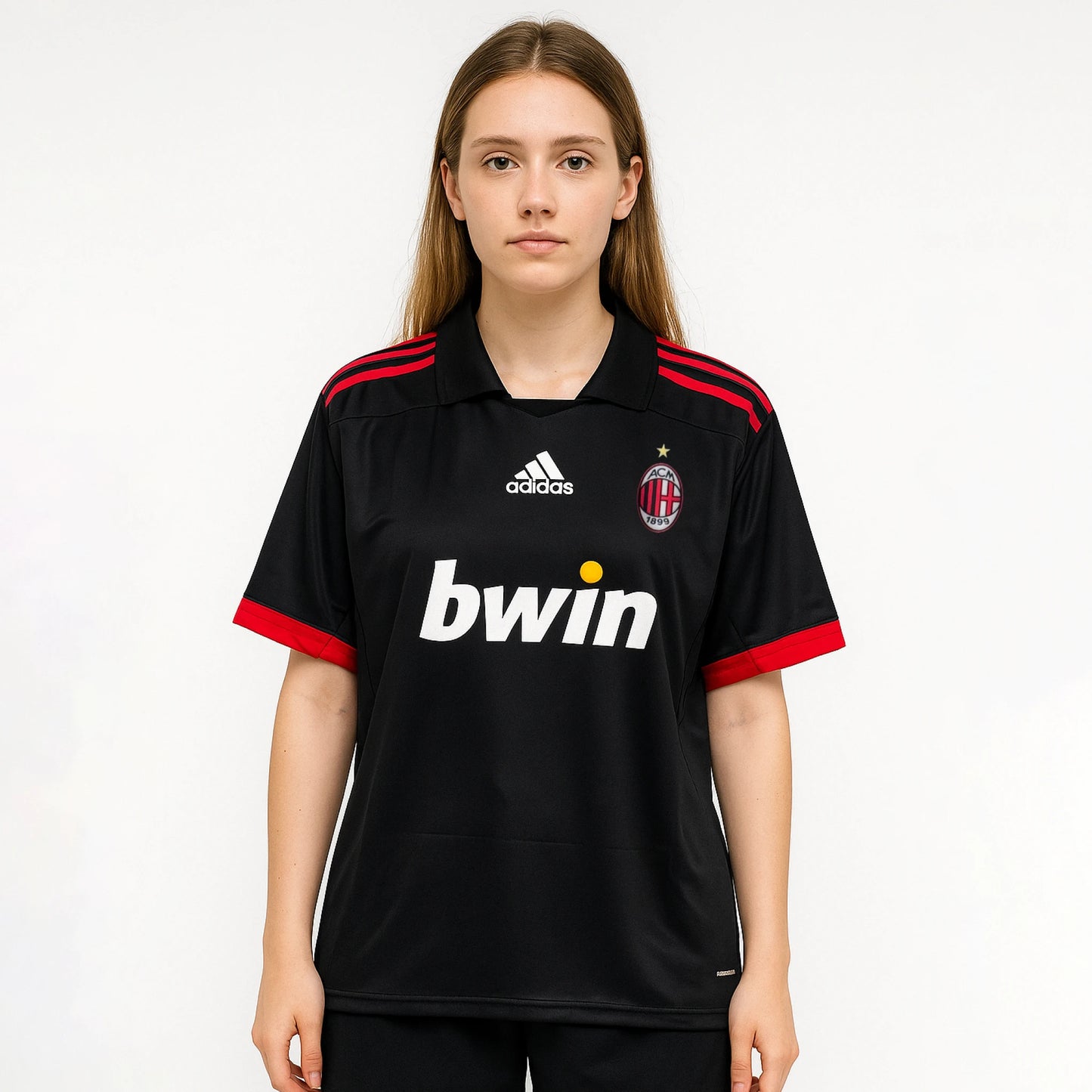 ACMILAN 2007-08 THIRD KIT KAKA FIVESLEEVE POLO