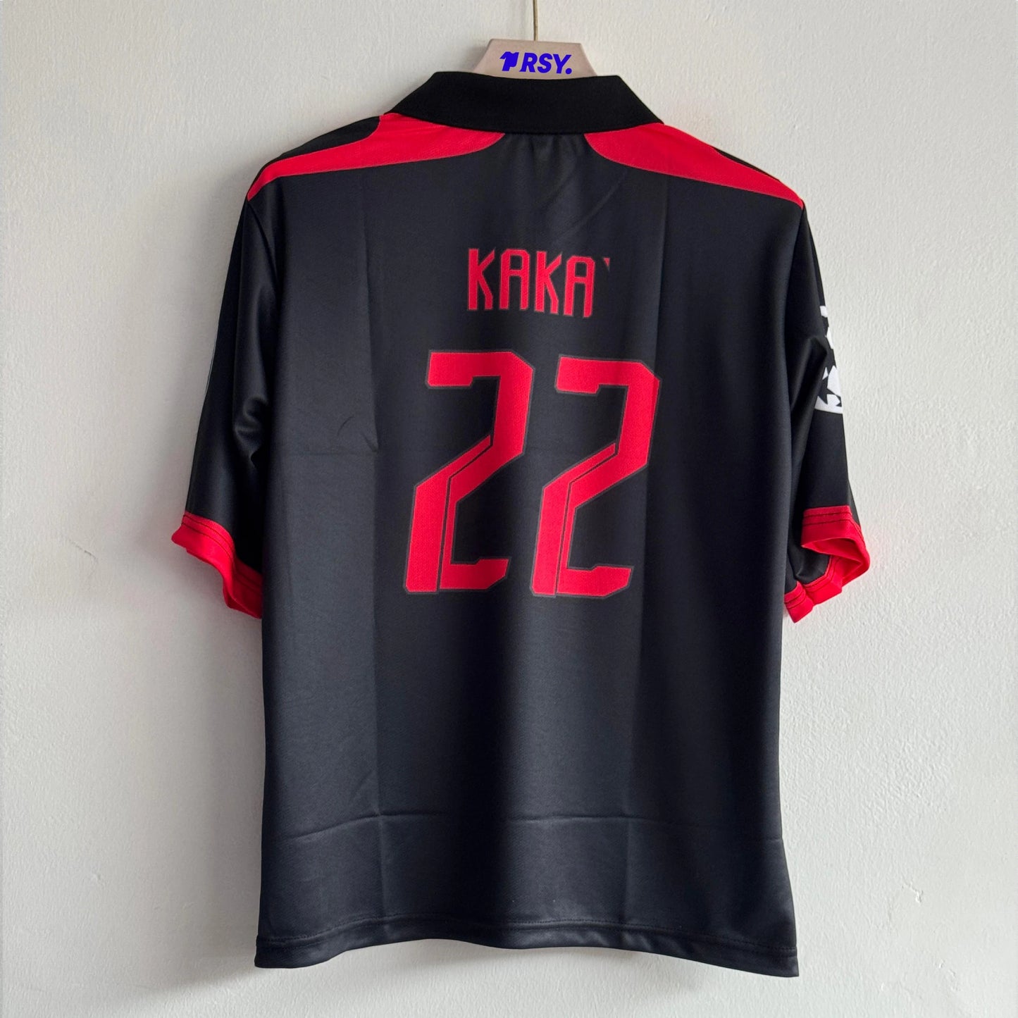 ACMILAN 2007-08 THIRD KIT KAKA FIVESLEEVE POLO