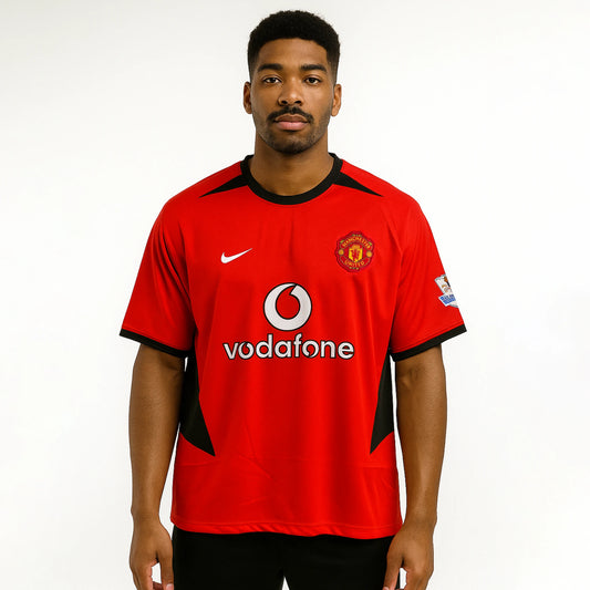 UNITED 2002-03 HOME KIT RONALDO FIVESLEEVE EMBROIDERY